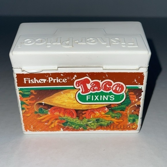 Fisher-Price Fin With Foods Vintage Taco Fixin’s - Picture 3 of 4